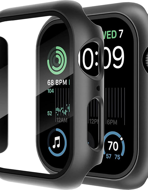 Load image into Gallery viewer, Tempered Glass+Cover for Apple Watch 11 10 9 8 7 46Mm 42Mm PC Bumper Screen Protector Case Iwatch Series 7 6 5 4 SE3 44 40 45Mm
