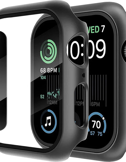 Load image into Gallery viewer, Tempered Glass+Cover for Apple Watch 11 10 9 8 7 46Mm 42Mm PC Bumper Screen Protector Case Iwatch Series 7 6 5 4 SE3 44 40 45Mm
