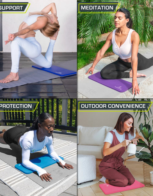 Load image into Gallery viewer, Yoga Knee Pad &amp; Elbow Cushion 15Mm for Pain Free Joints
