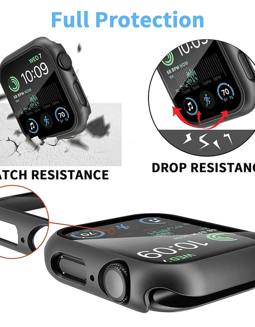 Load image into Gallery viewer, Tempered Glass+Cover for Apple Watch 11 10 9 8 7 46Mm 42Mm PC Bumper Screen Protector Case Iwatch Series 7 6 5 4 SE3 44 40 45Mm
